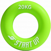 Эспандер кистевой круглый Start Up NT34030 Ø8,8 см нагрузка 20 кг лайм 