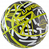 Мяч баскетбольный Larsen RB7 Graffiti Street Black/White/Lime 