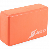 Блок для йоги Start Up ECE065 р 22,8х15,2х7,6 см персиковый 
