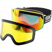 Очки горнолыжные Sky Monkey SR48 RV со сменной линзой на магнитах 