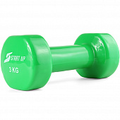 Гантель виниловая Start Up NT08010 3 кг green 