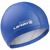 Шапочка плавательная Larsen Ultra синяя 