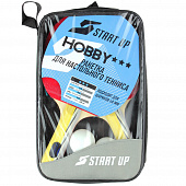 набор для н/т (2 ракетки, 3 шар.) START UP BB01/3 star (8022) 